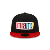 Court Culture Miami Mashup Vol. 2 Wordmark Fitted Hat - 1