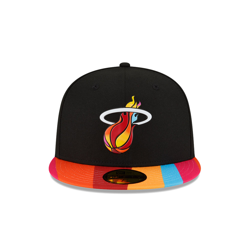 Court Culture Miami Mashup Vol. 2 Color Block Fitted Hat UNISEXCAPS NEW ERA    - featured image