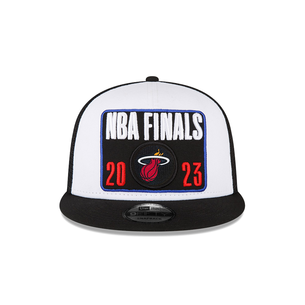 New Era Miami HEAT 2023 NBA Finals Locker Room Snapback UNISEXCAPS NEW ERA    - featured image