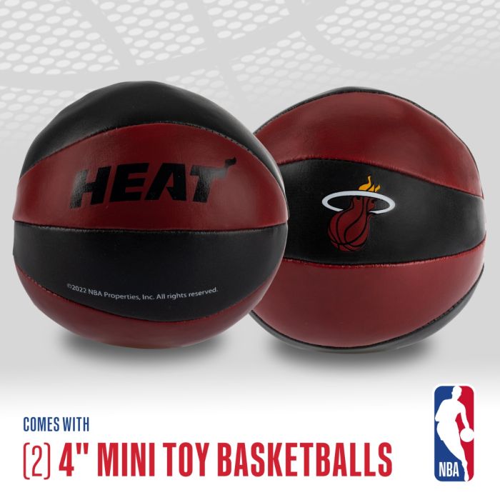 Miami HEAT Soft Sport Mini-Basketball 2 Pack Basketballs Franklin