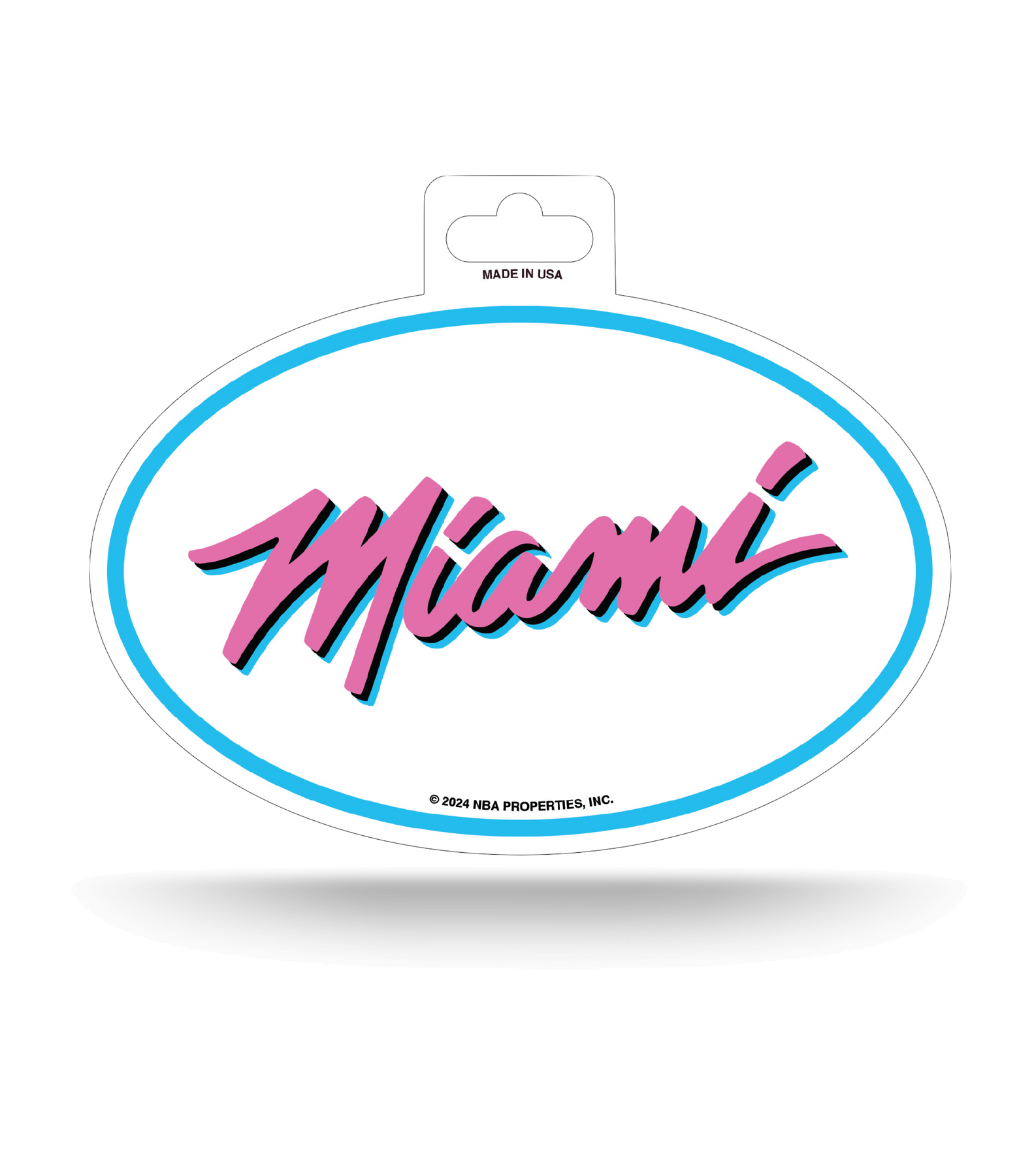 Miami HEAT Oval Sticker | Miami HEAT | Stickers