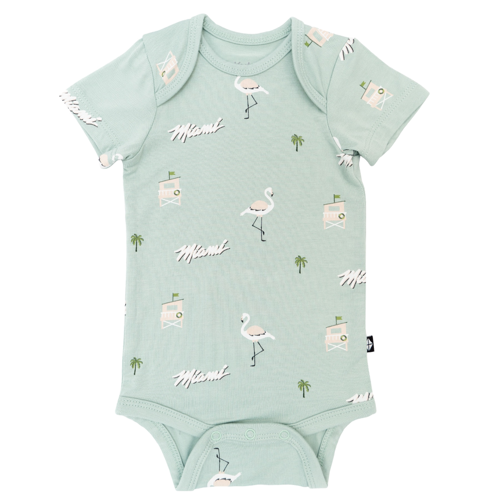 Court Culture x Kyte Baby Cloud Game Day Bodysuit Miami HEAT Store