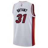 Thomas Bryant Nike Miami HEAT Association White Swingman Jersey - 2
