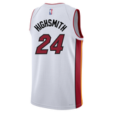 Haywood Highsmith Nike Miami HEAT Association White Swingman Jersey - 2