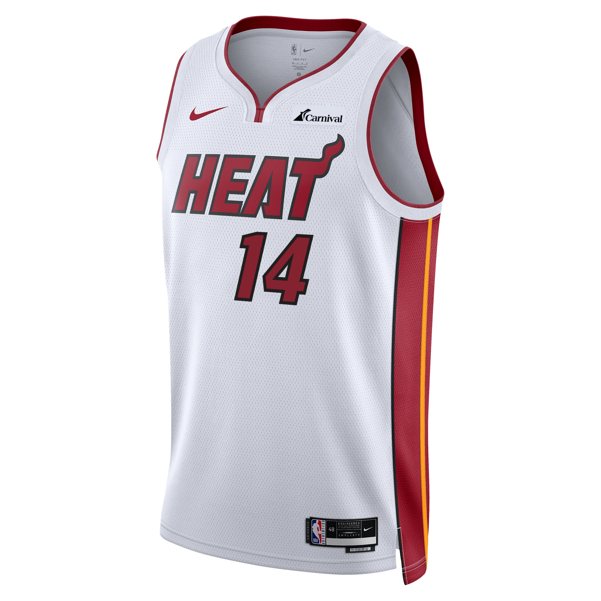 Tyler Herro Miami Heat Fanatics Branded Fast Break Replica Jersey White -  Association Edition
