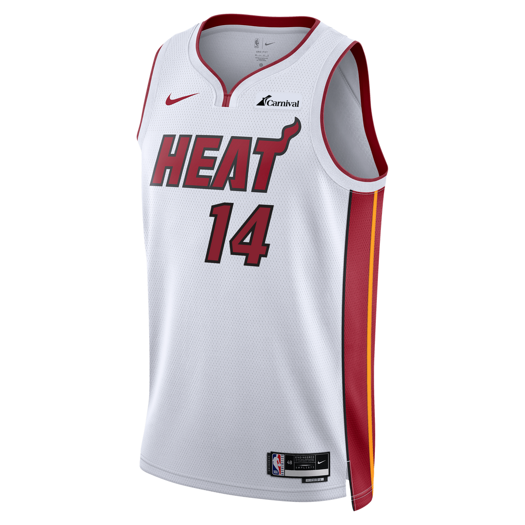 Tyler Herro Nike Miami HEAT Association White Swingman Jersey Miami tyler-herro-nike-miami-heat-association-white-swingman-jersey-miami