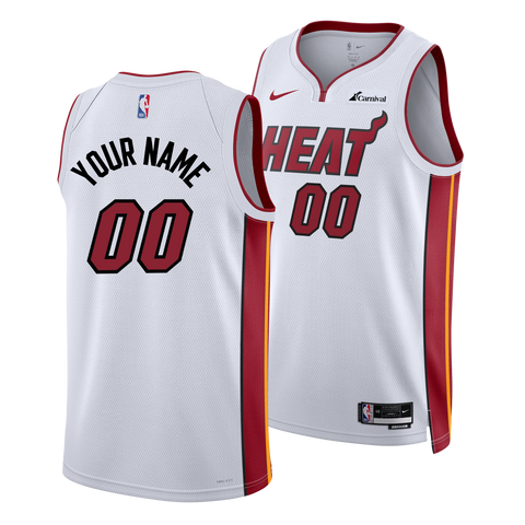 Miami heat white sales jersey