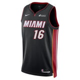Caleb Martin Nike Miami HEAT Icon Black Swingman Jersey - 1