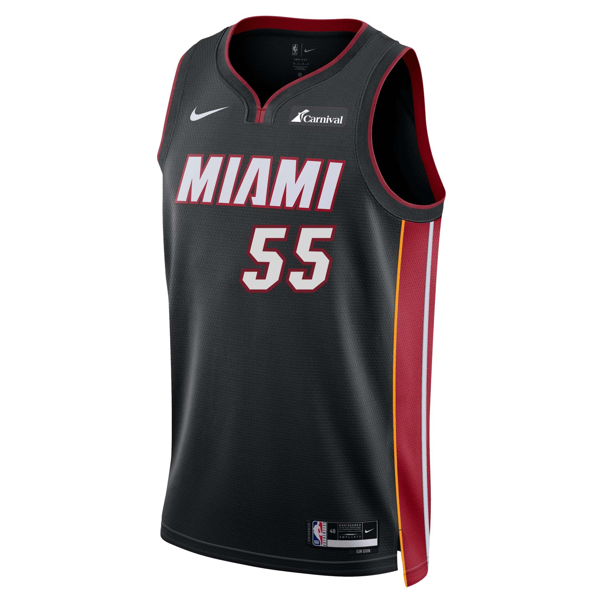 Duncan Robinson Nike Miami HEAT Icon Black Youth Swingman Jersey