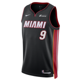 Dru Smith Nike Miami HEAT Icon Black Swingman Jersey - 1