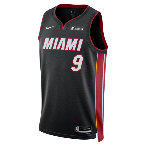 Dru Smith Nike Miami HEAT Icon Black Swingman Jersey