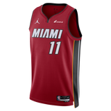 Jaime Jaquez Jr. Nike Jordan Brand Miami HEAT Statement Red Swingman Jersey - 1