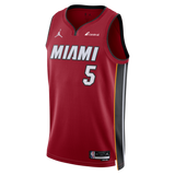 Nikola Jović Nike Jordan Brand Miami HEAT Statement Red Swingman Jersey - 1