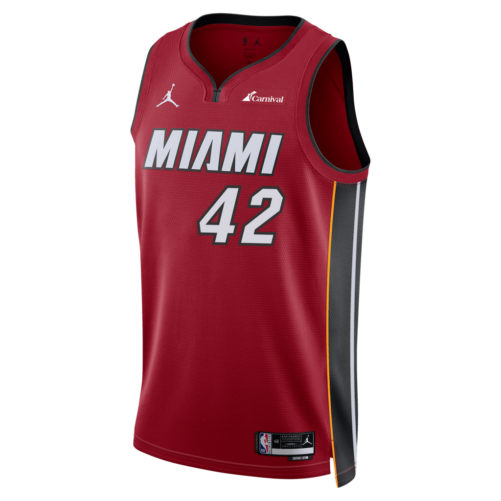 Kevin Love Nike Jordan Brand Miami HEAT Statement Red Swingman Jersey MENS JERSEYS NIKE    - featured image