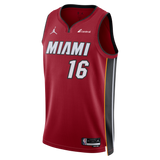 Caleb Martin Nike Jordan Brand Miami HEAT Statement Red Swingman Jersey - 1