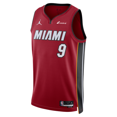 Dru Smith Nike Jordan Brand Miami HEAT Statement Red Swingman Jersey