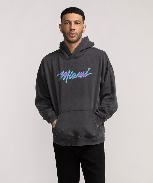 A man wearing a Court Culture Original Vice Nights 