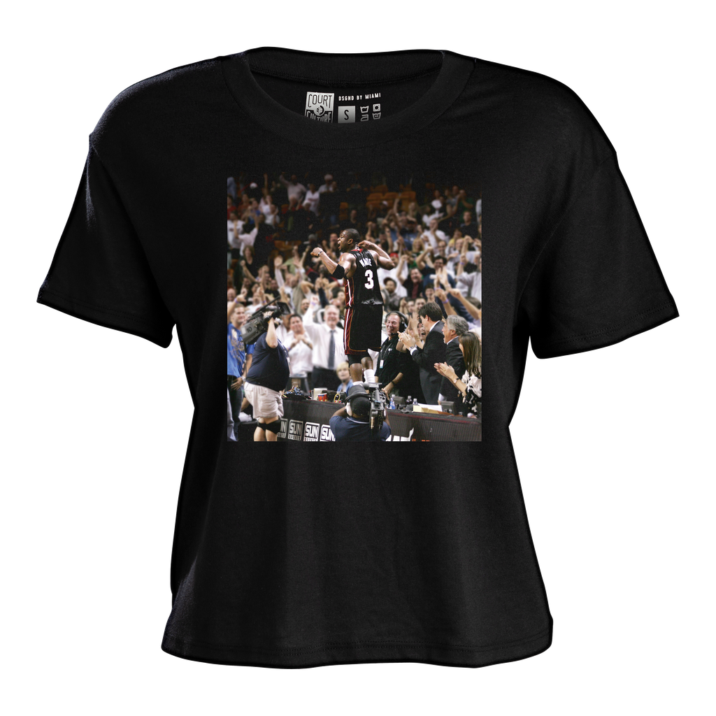 Court Culture Dwyane Wade Moments Women's Cropped Tee WOMENS TEES OUTERSTUFF    - featured image