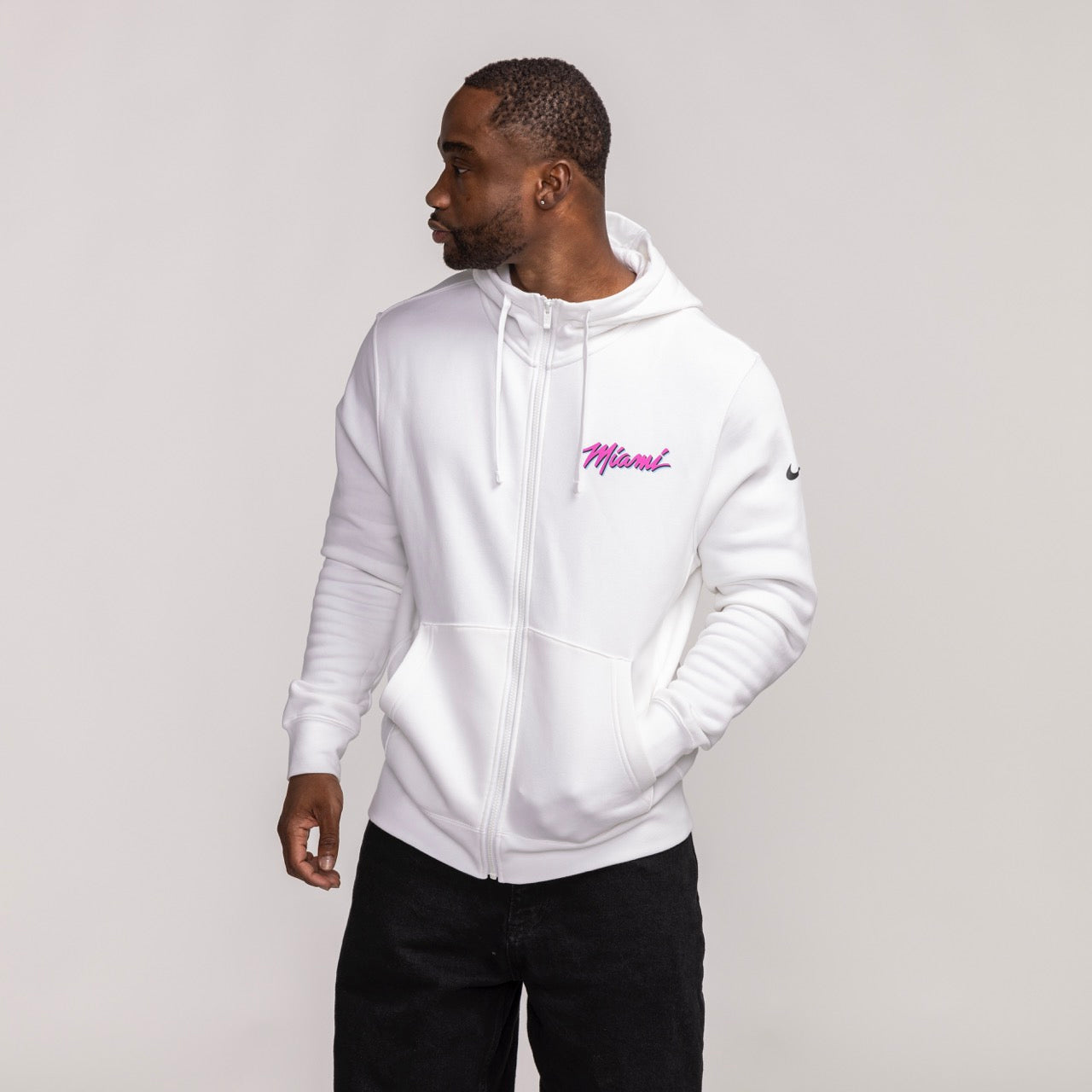 Nike Miami HEAT Original Vice Full Zip Hoodie | Miami HEAT | Hoodies