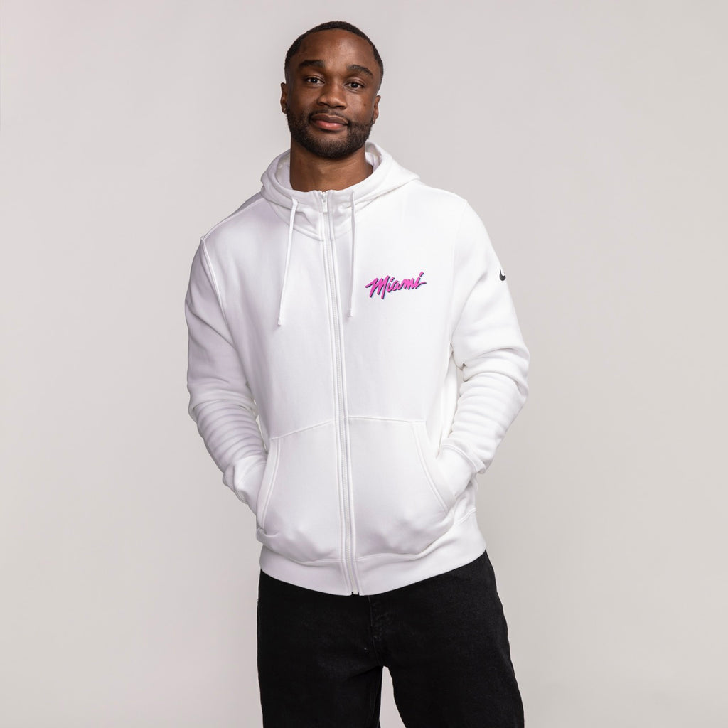 Nike Miami HEAT Original Vice Full Zip Hoodie | Miami HEAT | Hoodies