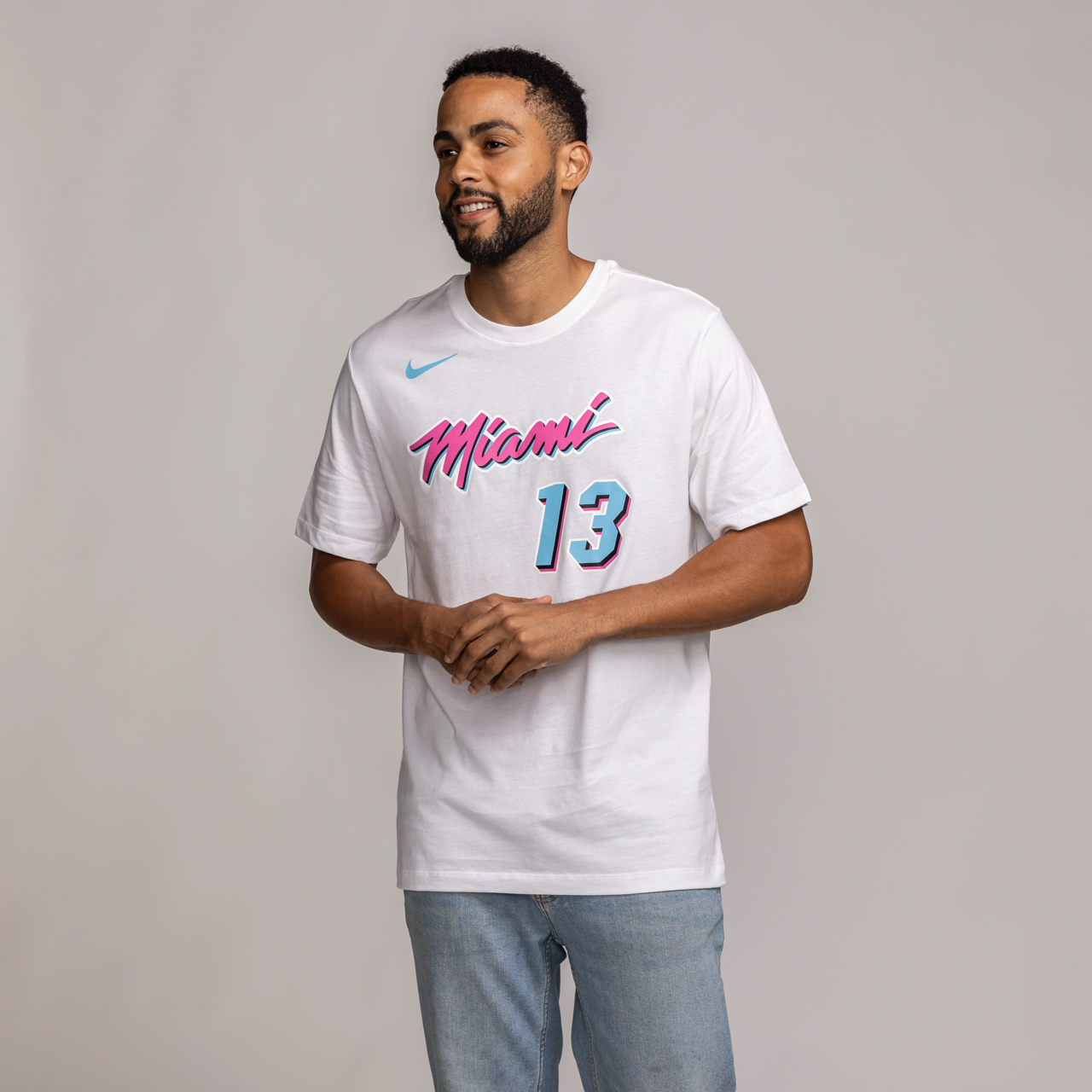 Bam Adebayo Nike Original Vice Tee | Miami HEAT | Tee