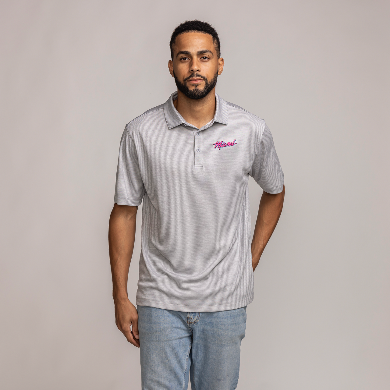 Columbia Miami HEAT Vice Set Polo|Miami HEAT|Polo