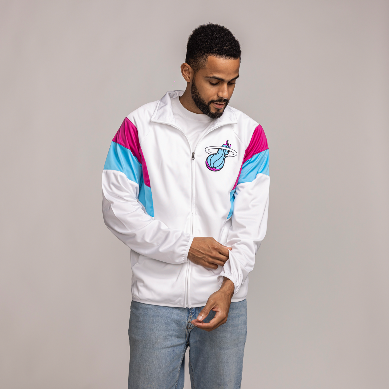 マイアミヒート ジャージ ジャケット GIII G III Miami HEAT Original Vice Full Zip Jacket Jackets