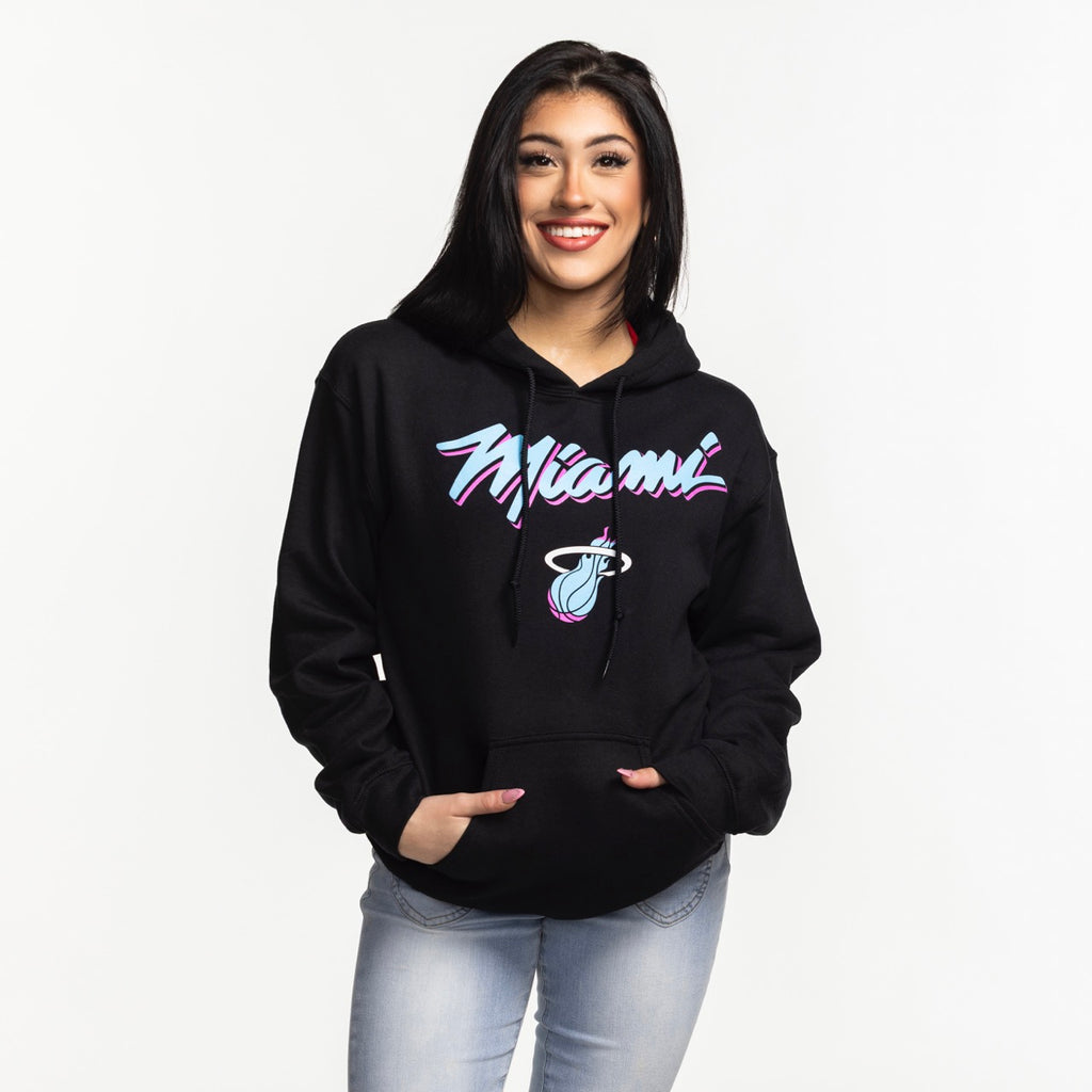 Miami HEAT Original Vice Nights Logo Hoodie |Miami HEAT| Hoodie