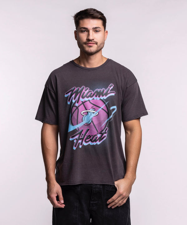 A man with short brown hair and a trimmed beard stands facing forward, wearing the Court Culture Original Vice Nights 