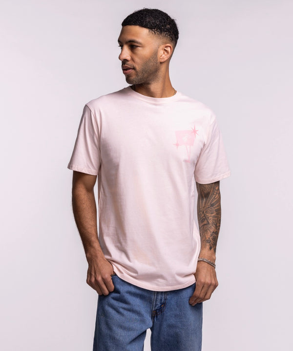 A man with short dark hair and a trimmed beard wears the Court Culture Original Vice Nights 