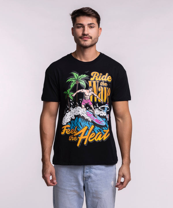 A man wearing light blue jeans and the Court Culture Original Vice Nights 