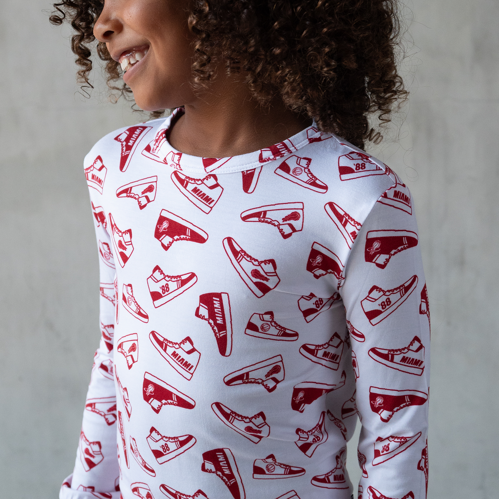 Court Culture Sneakers PJ Set | Miami HEAT | Pajama Set