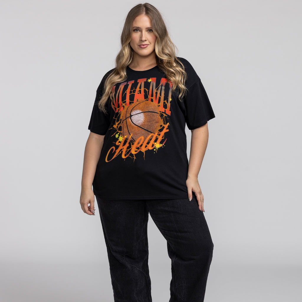 Court Culture Afterburn Tee | Miami HEAT | Tee