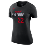 Jimmy Butler Nike HEAT Culture Name & Number Women's Tee - 1
