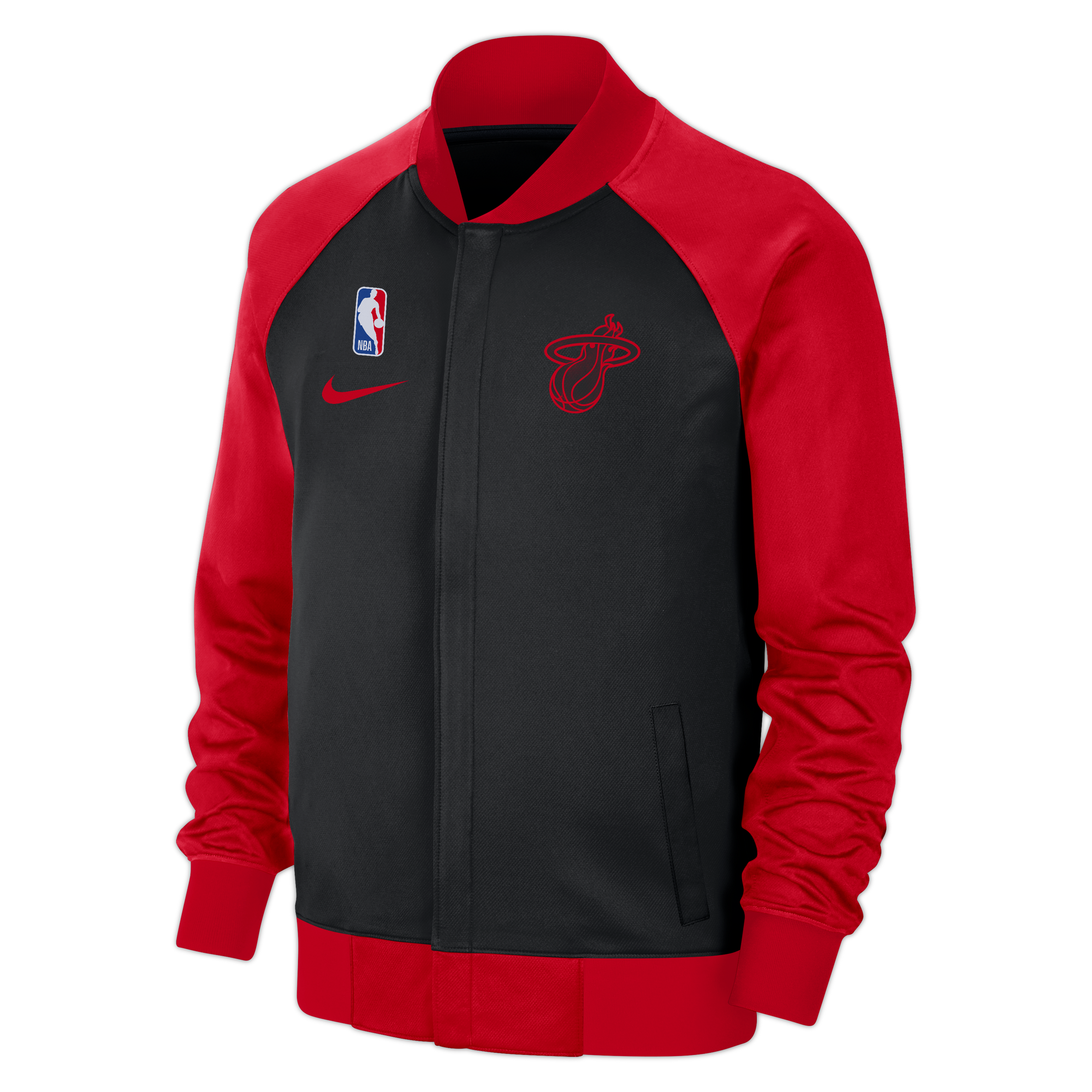 Nike HEAT Culture Red Jacket Miami HEAT Outerwear Nike HEAT Culture Red Jacket Miami HEAT Outerwear