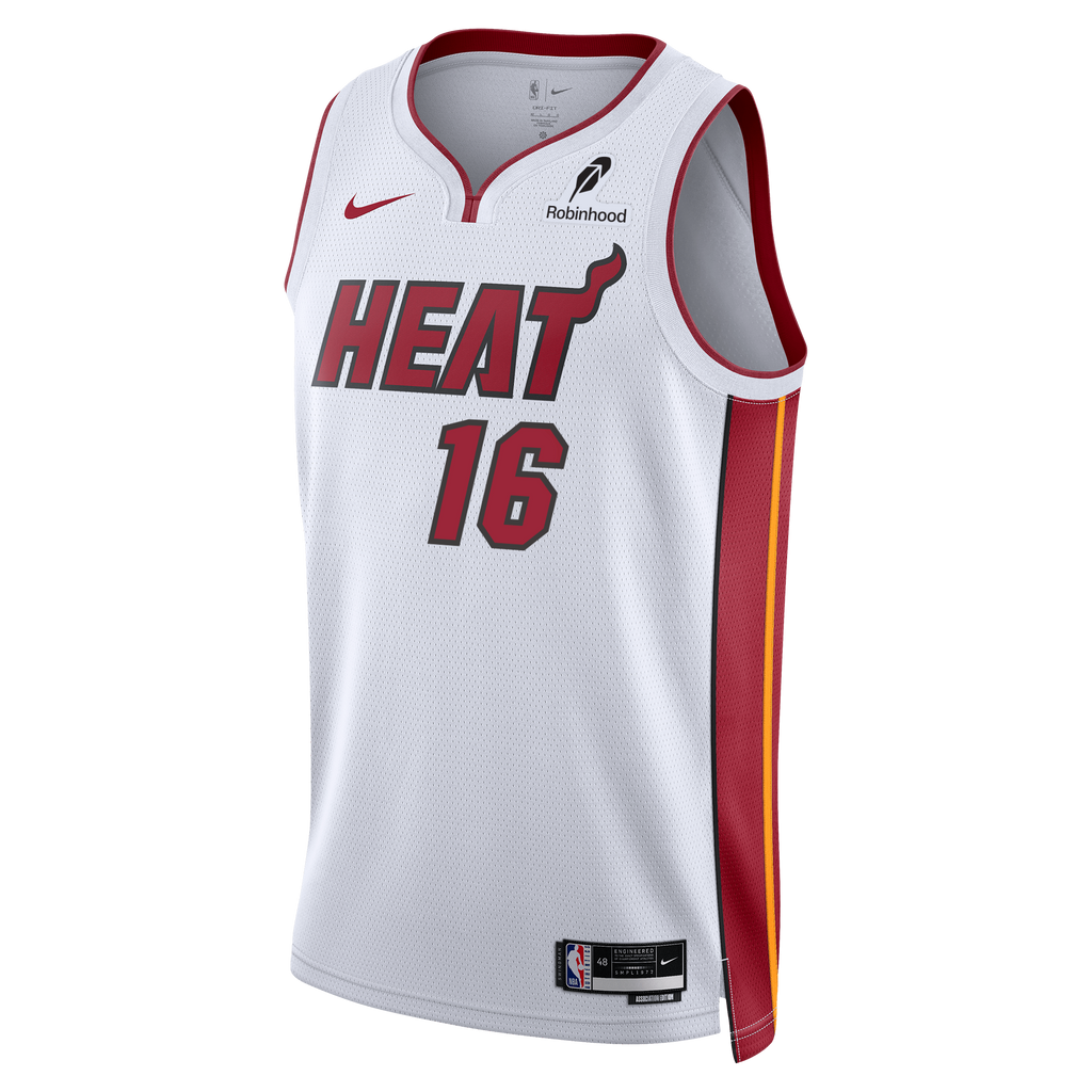 Keshad Johnson Nike Miami HEAT Association White Swingman Jersey Miami HEAT Store