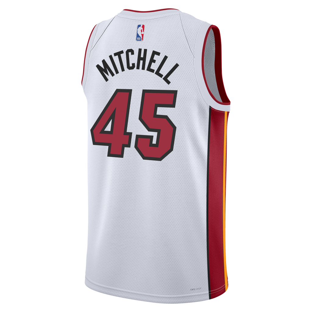 Davion Mitchell Nike Miami Heat Swingman Jersey