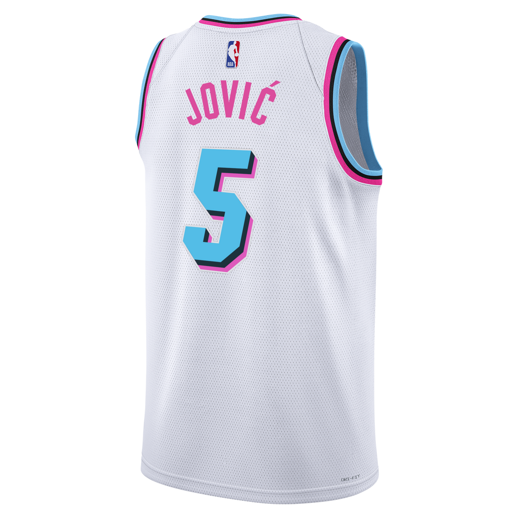 Nikola Jović Nike Vice Swingman Jersey Miami Heat