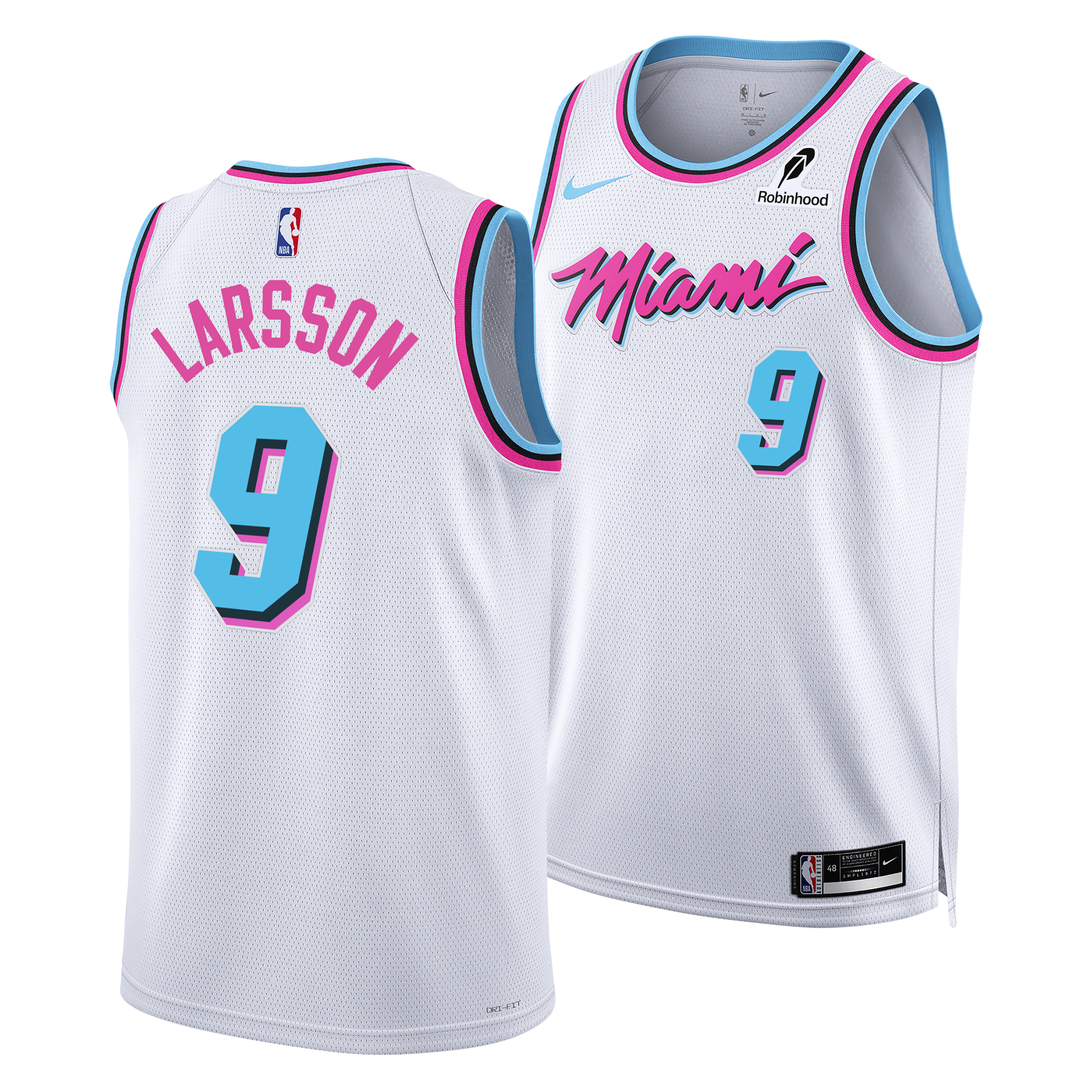 Pelle Larsson Nike Original Vice Youth Swingman Jersey Youth Jersey Nike