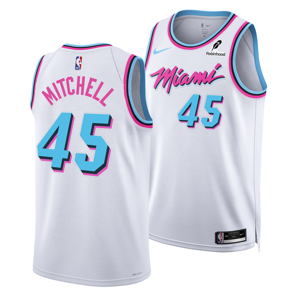 セルビア代表 ユニフォーム パンテリッチ NIKE Davion Mitchell Nike Vice Jersey | Miami HEAT | Jersey