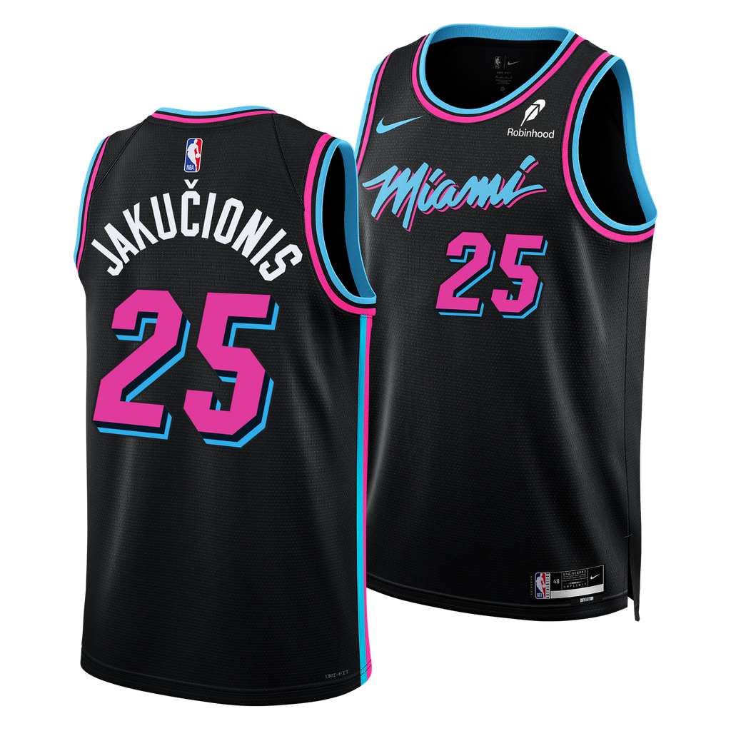 Kasparas Jakučionis Nike Original Vice Nights Swingman Jersey
