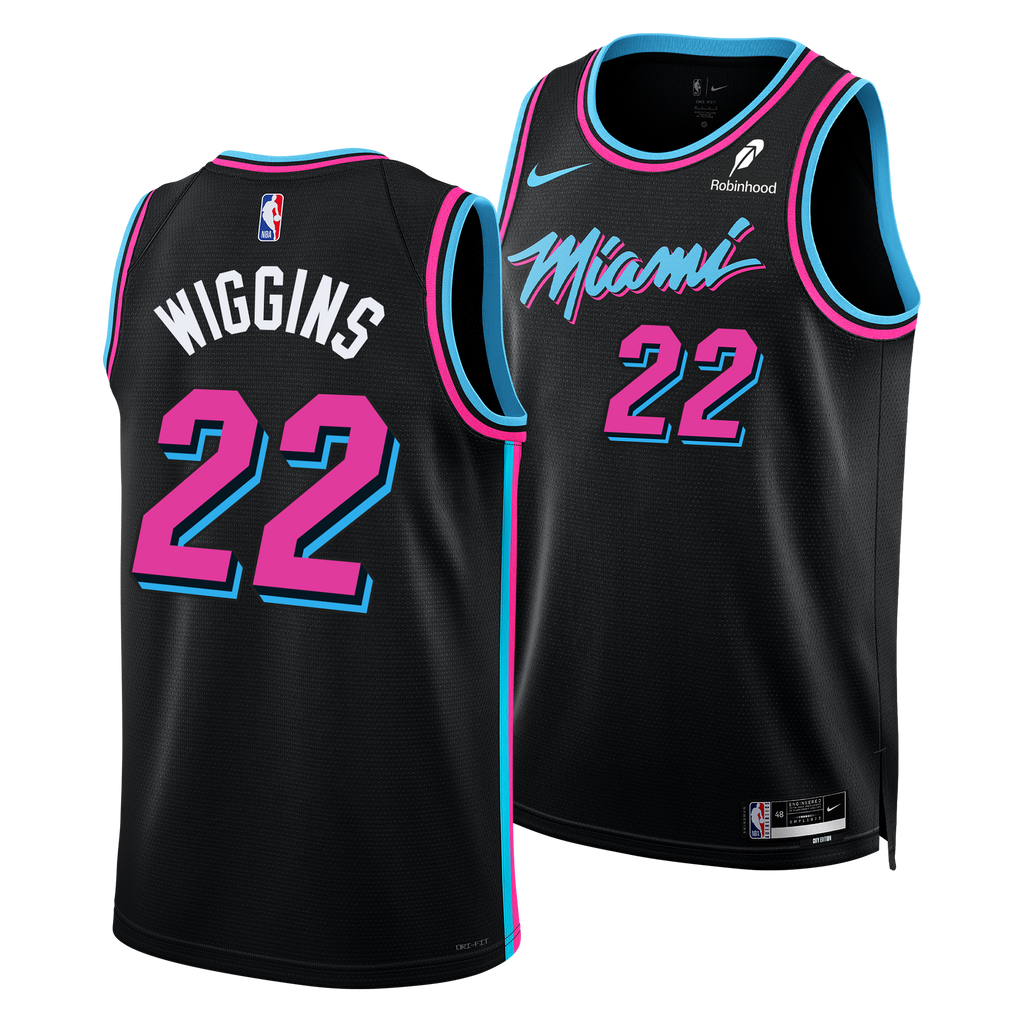 Andrew Wiggins Nike Original Vice Nights Swingman Jersey |Miami