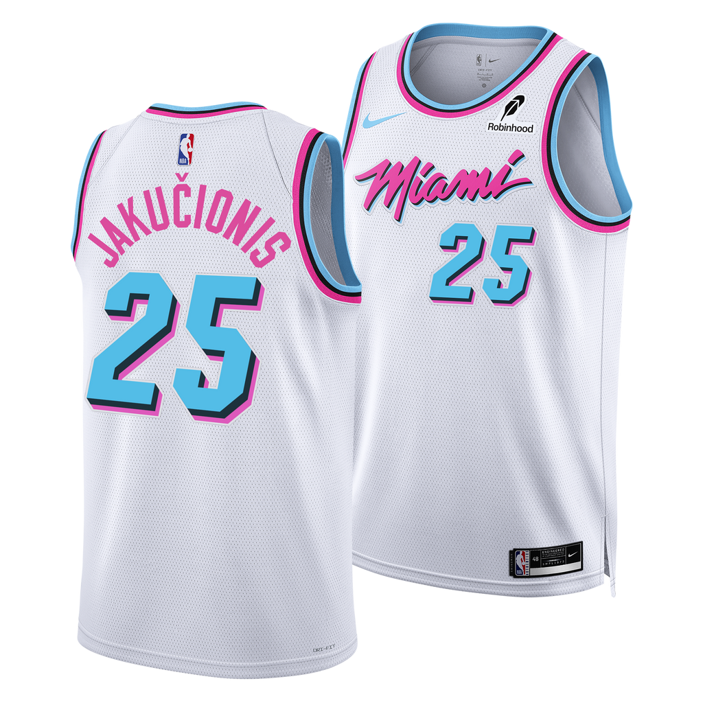 Kasparas Jakučionis Jersey | Miami HEAT | Jersey