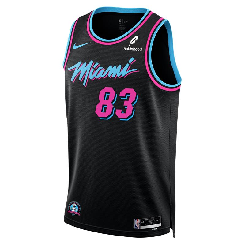 Bam Adebayo Nike Original Vice Nights “83-Point Game” Swingman Jersey