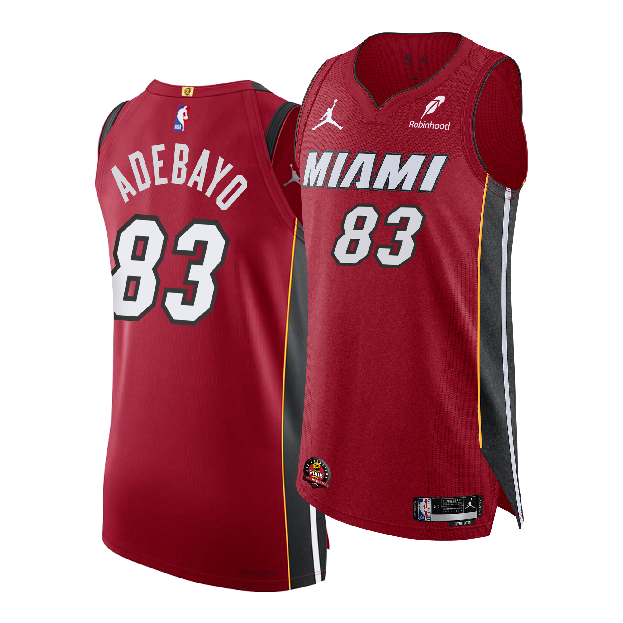 Two red Bam Adebayo Nike 