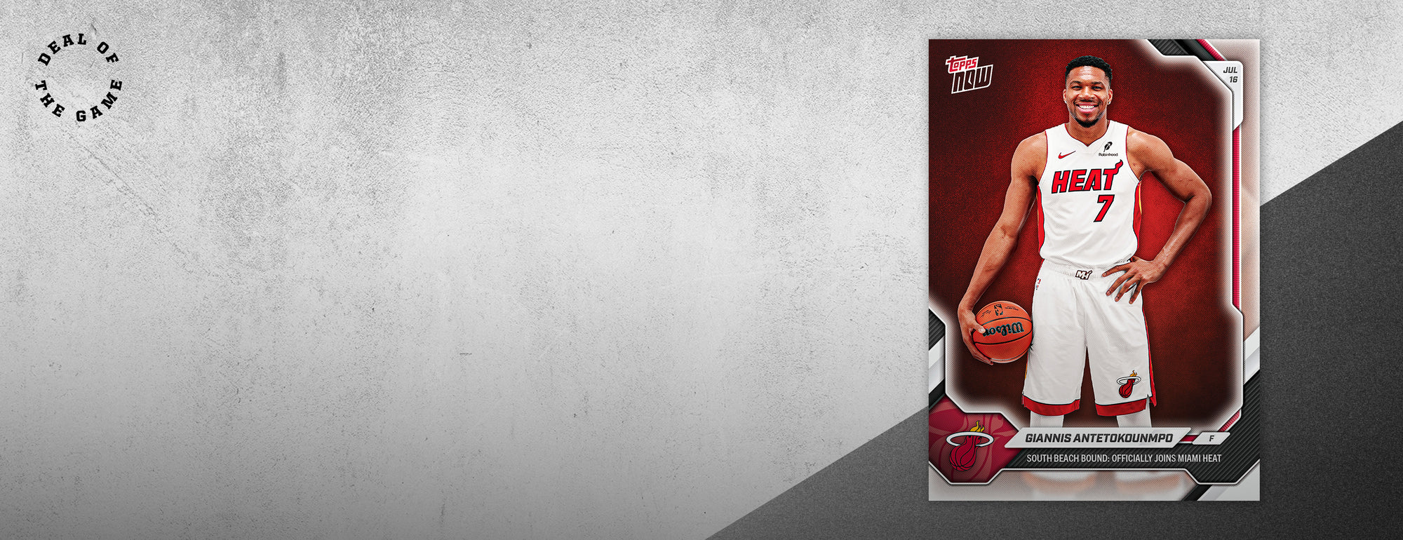 FREE GIANNIS TOPPS CARD WHEN YOU BUY ANY JERSEY