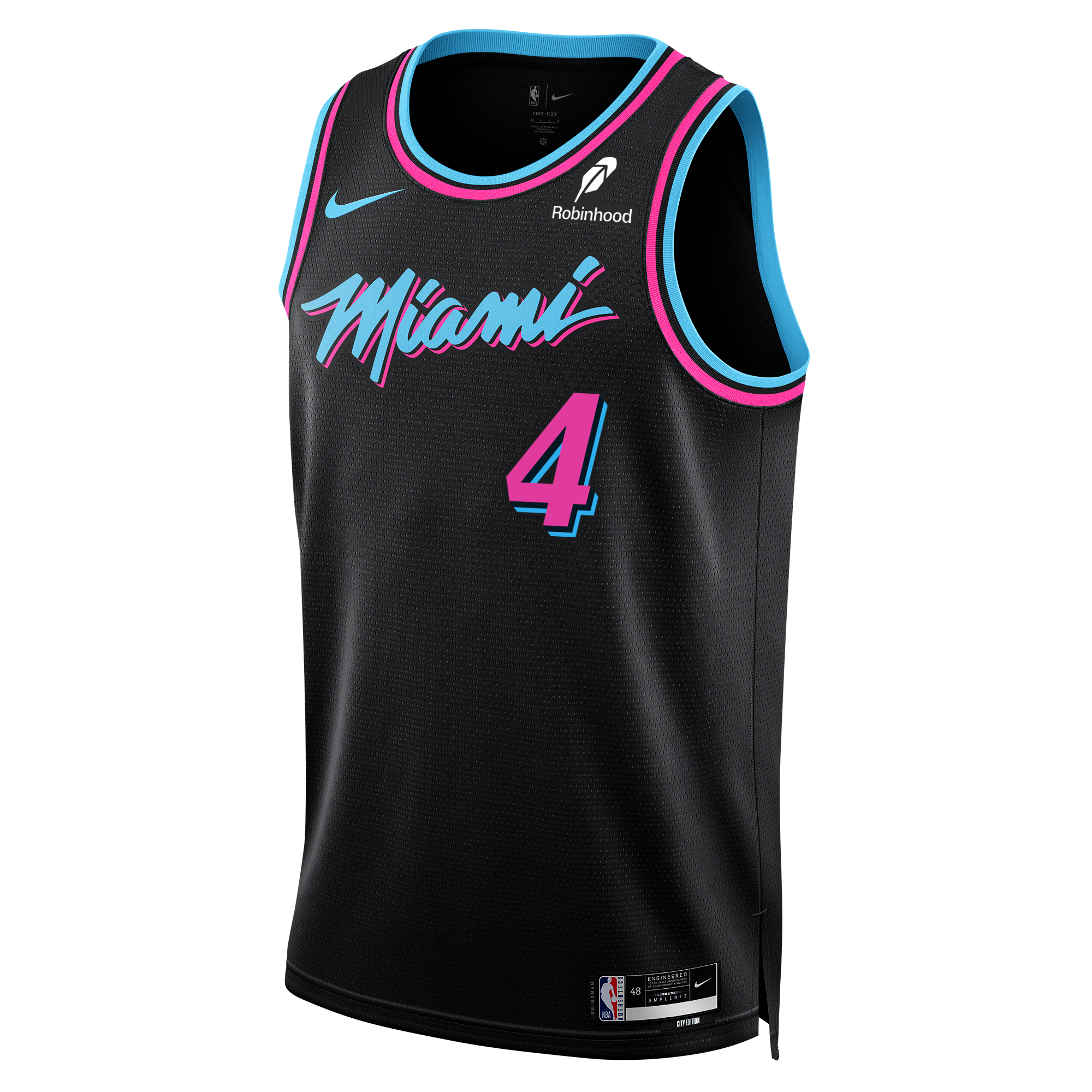 The Ryan Conwell Nike Original Vice Nights Youth Swingman Jersey features 