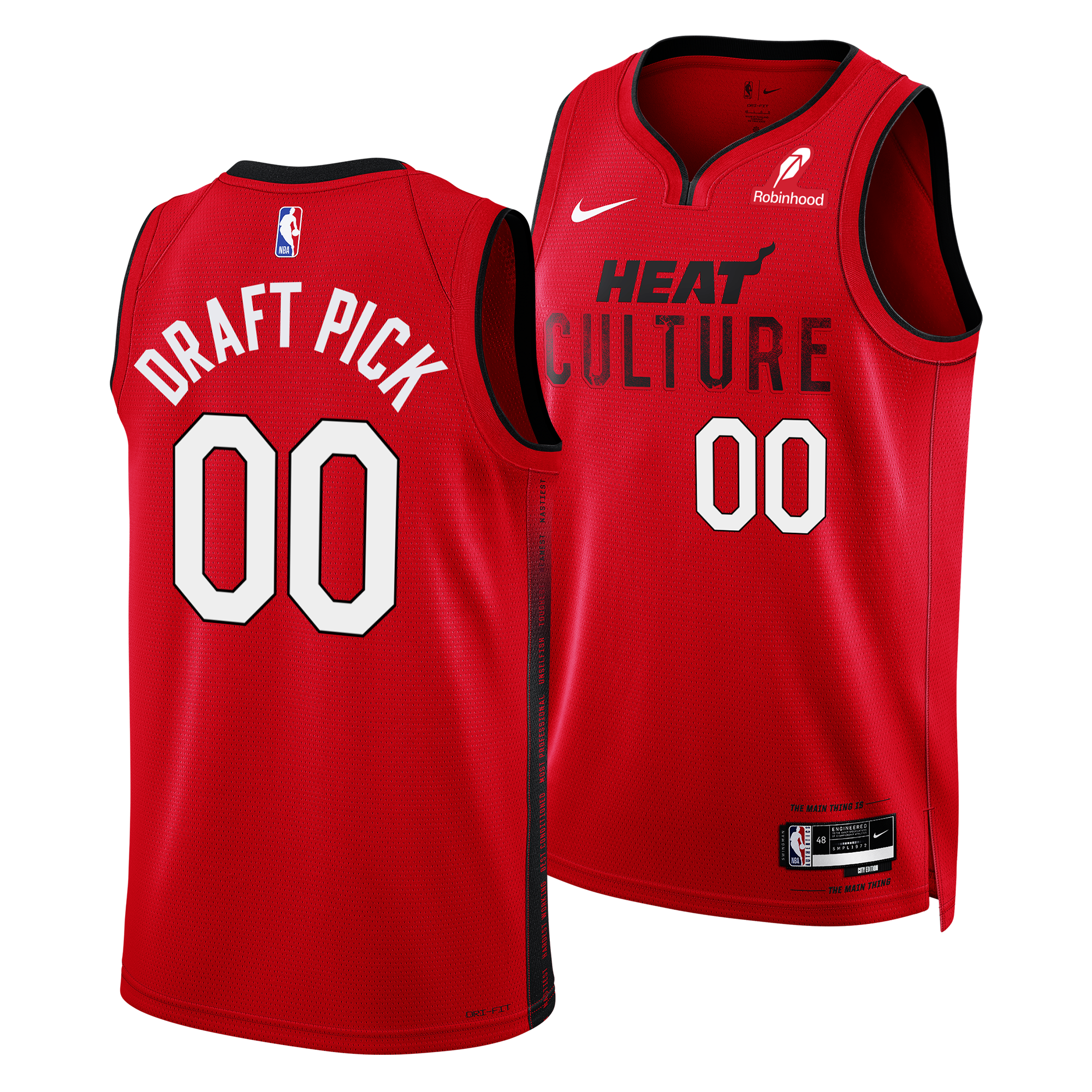 Ryan Conwell Nike HEAT Culture: Blood Red Youth Swingman Jersey