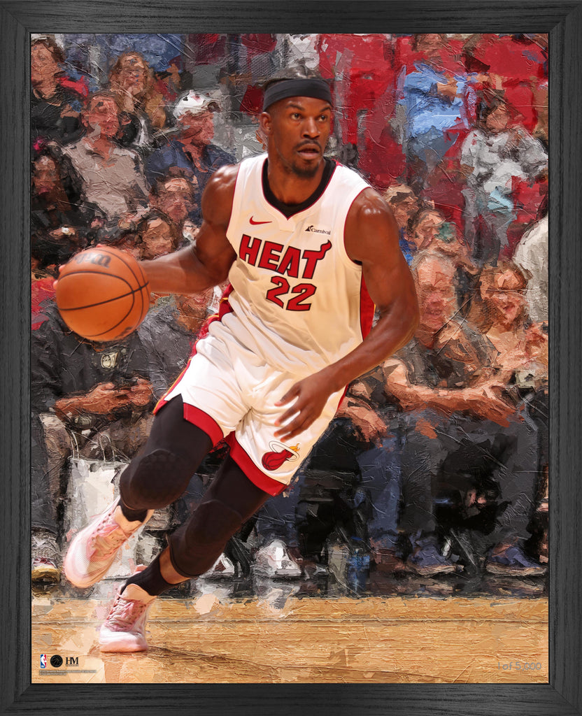 Jimmy Butler Miami HEAT 16" x 20" Framed Canvas NOV. MISC.Z HIGHLAND MINT    - featured image