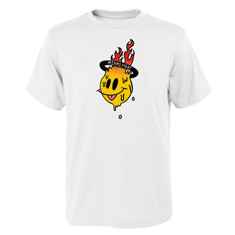 Court Culture Melting Smiley Kids Tee